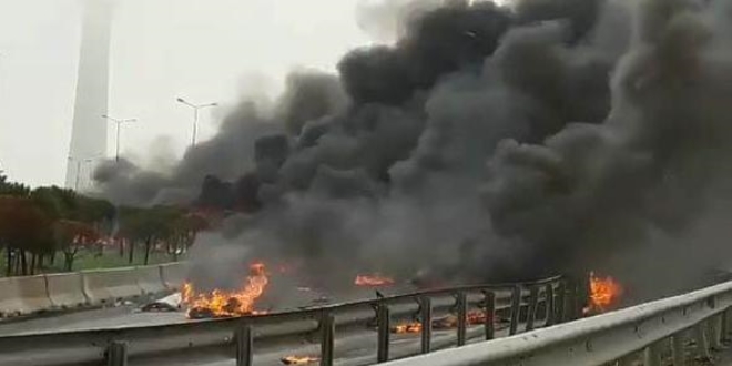 Savclk stanbul'da helikopterin dmesi olayna ilikin soruturma balatt