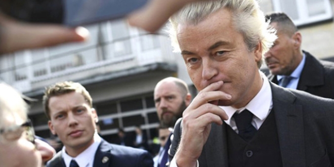 Irkçı lider Wilders'ten haddini aşan sözler
