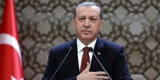 Cumhurbakan Erdoan'dan stiklal Mar mesaj