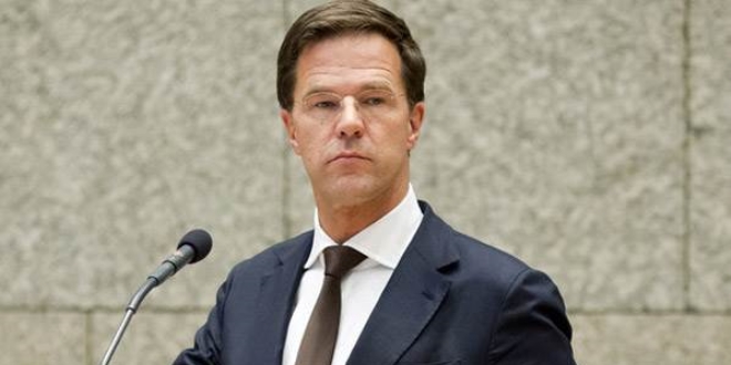 Hollanda Başbakanı Mark Rutte'den skandal tebrik