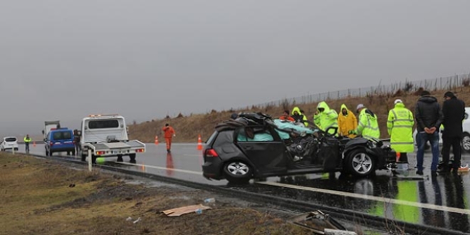 Bolu'da trafik kazaları: 1 ölü, 4 yaralı