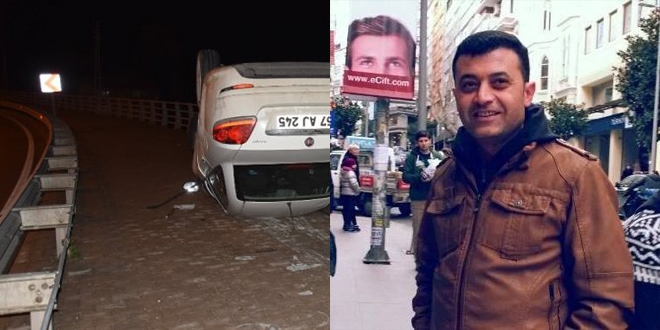 Kazada yaşamını yitiren polis için resmi tören düzenlendi