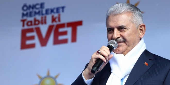 Yıldırım: Evet çıkınca terörün defteri dürülecek