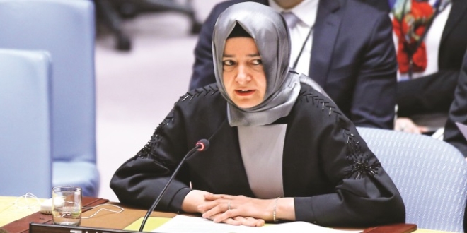 Aile Bakan� skandal� BM'de anlatt�