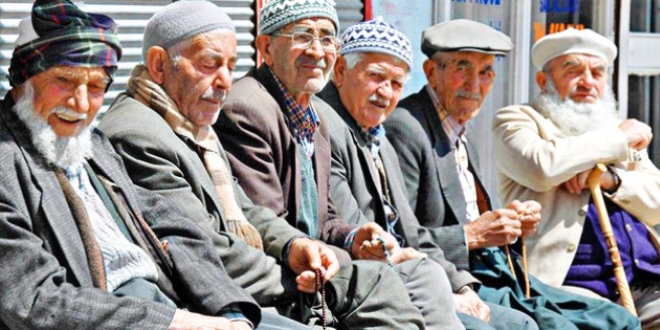 65 yaş üstü oranı yüzde 8,3'e yükseldi