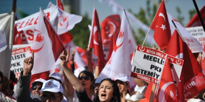 BBP'nin o il�e te�kilat�n� feshetti