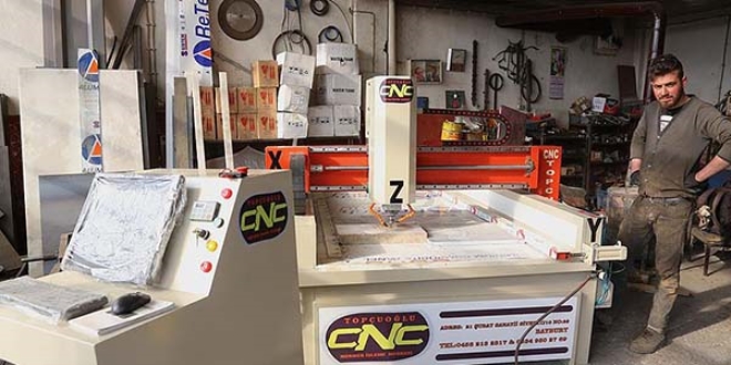 Kendisi i�in �retti�i CNC tezgah�yla ihracat�� oldu