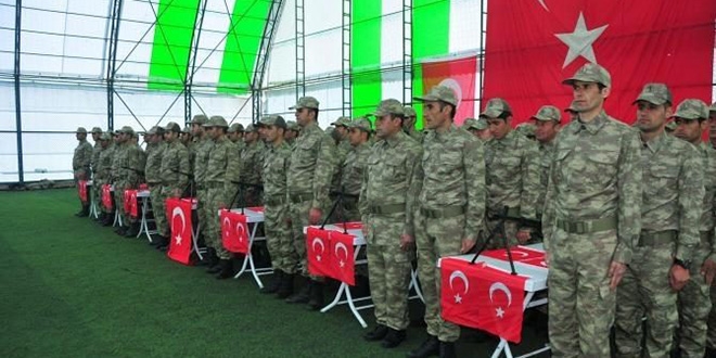 Hakkari'de 174 korucu yemin ederek göreve başladı