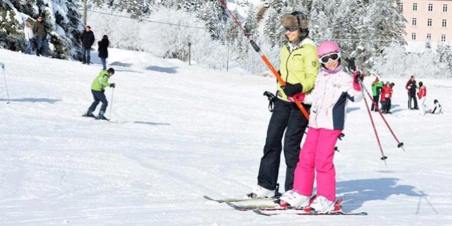 Uluda�'da mart kar� etkili oluyor