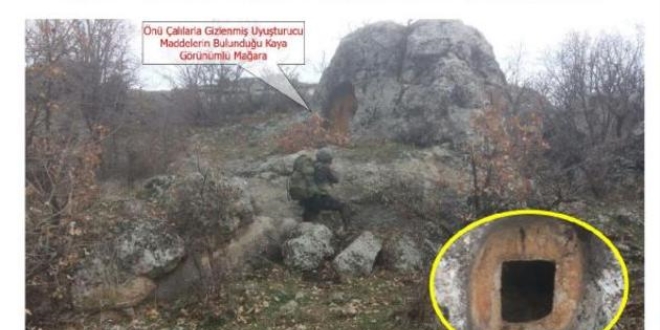 PKK sığınağında ısı güdümlü füze bulundu