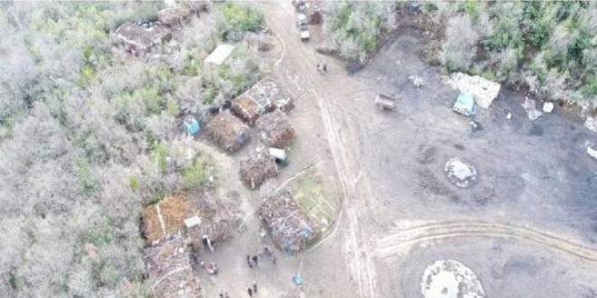 Bursa'da 'drone'lu operasyon: 4 gözaltı