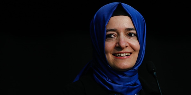 'Bir kadın bakan olarak milletimin gösterdiği duruşu sergiledim'