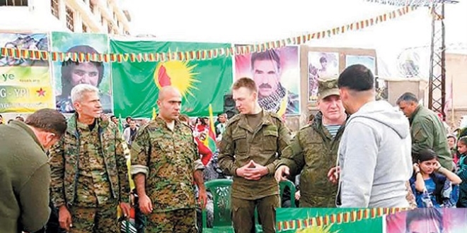 Sper glerin YPG sevgisi: ABD havadan Rusya karadan