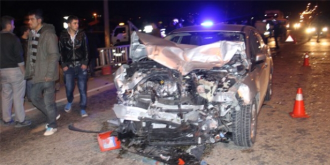 Aksaray'da trafik kazalar: 5 yaral