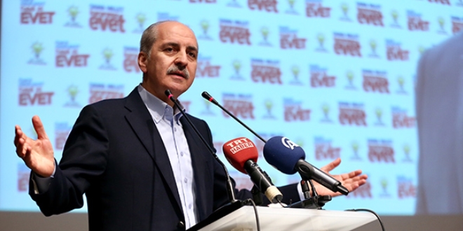 Numan Kurtulmuş: Nerede dostluk, müttefiklik?