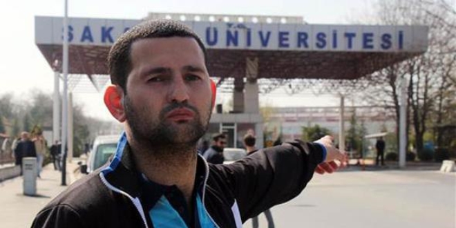 Azeri ��renciye, �niversite g�venli�inden dayak iddias�