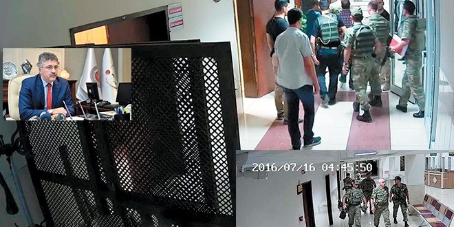 Başsavcı ayağının tozuyla cuntanın işgalini engelledi