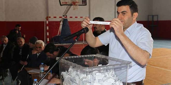 Hakkari'de işe alınacaklar kurayla belirlendi