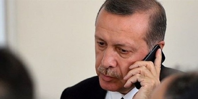 Erdoğan'dan Halisdemir'in ailesine taziye telefonu