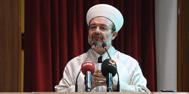 'Coğrafyamızda din emniyeti tehlike ve tehdit altında'