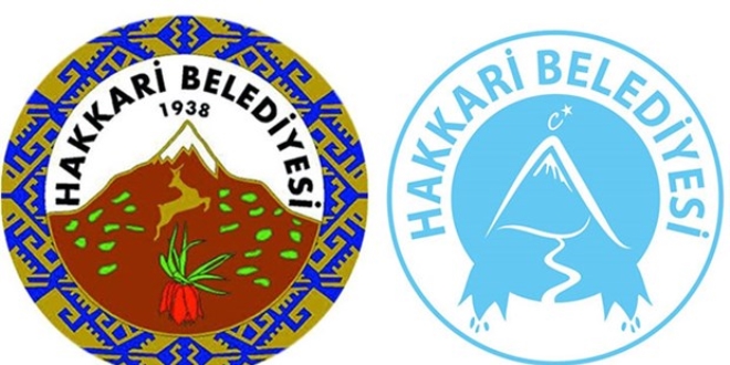 Hakkari Belediyesinin logosu deiti