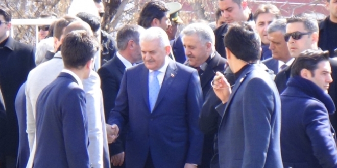 Ba�bakan Y�ld�r�m, Kayseri Valili�ini ziyaret etti