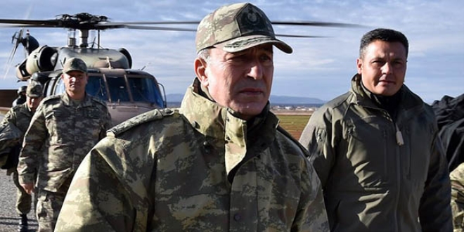 Hulusi Akar ve Kuvvet Komutanları Diyarbakır'da