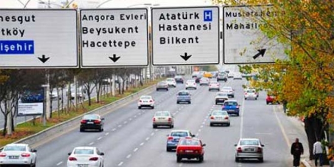 Ankara'da yarın bazı yollar trafiğe kapatılacak