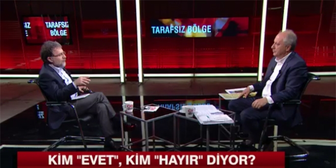 CHP'li İnce'nin zor anları: Metni yanımda getirmedim