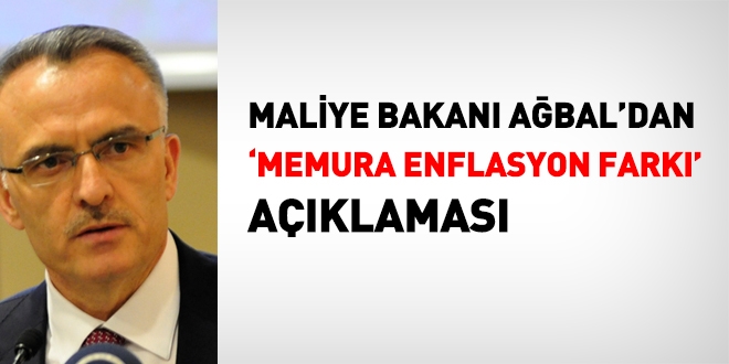 Abal'dan 'memura enflasyon fark' aklamas