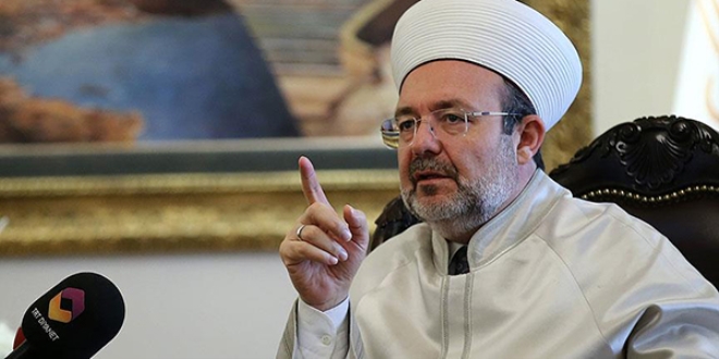 Görmez: Unutmayın, bu vebal her birinizin sırtındadır