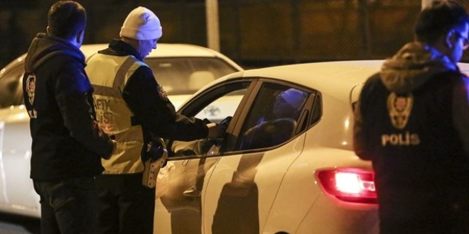 Dün yapılan asayiş uygulamasında 1317 kişi yakalandı