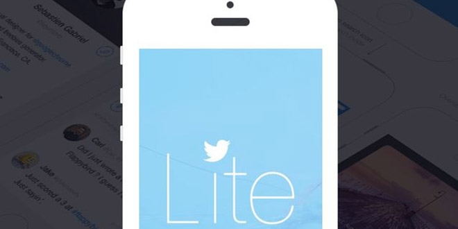 Twitter Lite kullanma sunuldu