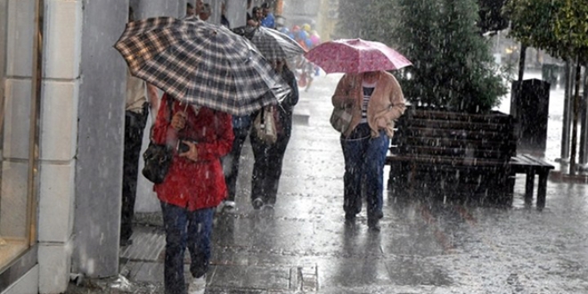 Meteoroloji'den kuvvetli yağış uyarısı-haritalı