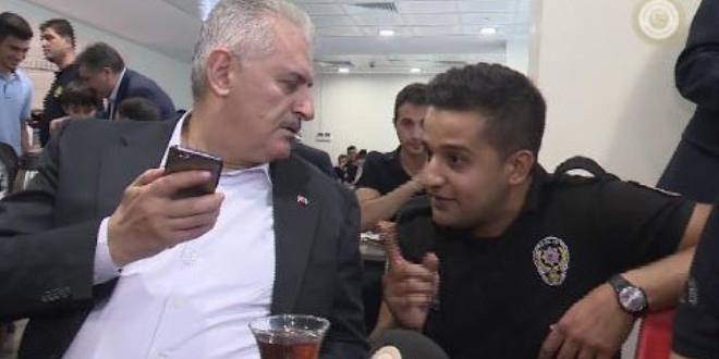 Yıldırım'dan 'Türk Polis Teşkilatı'na kutlama mesajı