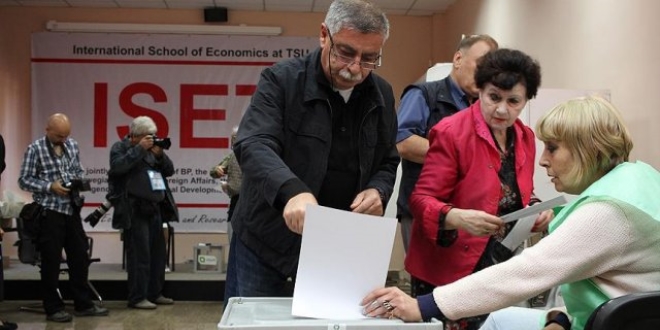 Gürcistan'da oy verme işlemi sona erdi