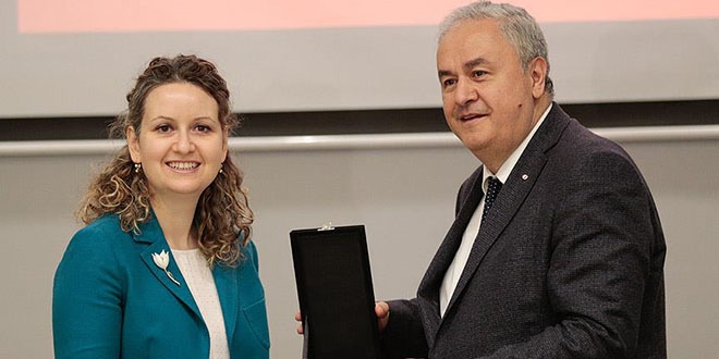 'Uluslararası Yükselen Yetenek' ödüllü Demirköz ODTÜ'de