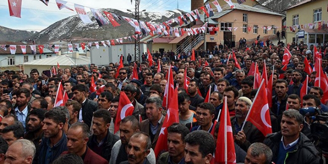 Bitlis'te 'Teröre Hayır, Huzura Evet' mitingi