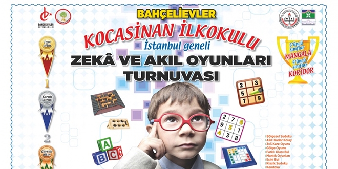 �stanbul'da, ak�l ve zeka oyunlar� turnuvas�