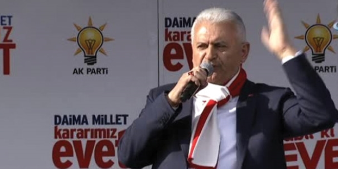 Yldrm: Proje yok. Sadece iftira, tehdit, karalama var