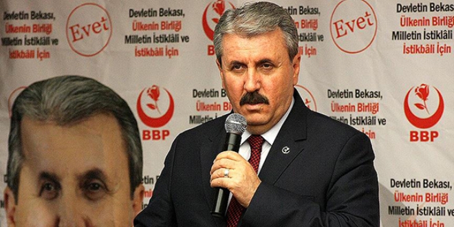 Destici: Cumhurbakan Erdoan'a sordum