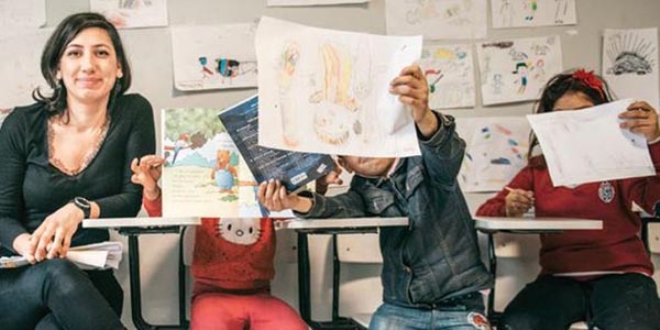 Konfeksiyondan okul s�ralar�na