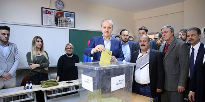 Kurtulmuş: Bugün söz de karar da milletin