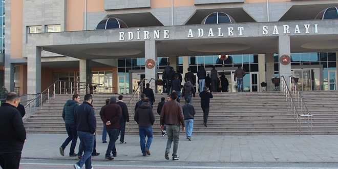 Edirne'deki 21 sanıklı FETÖ davasından tahliye çıkmadı