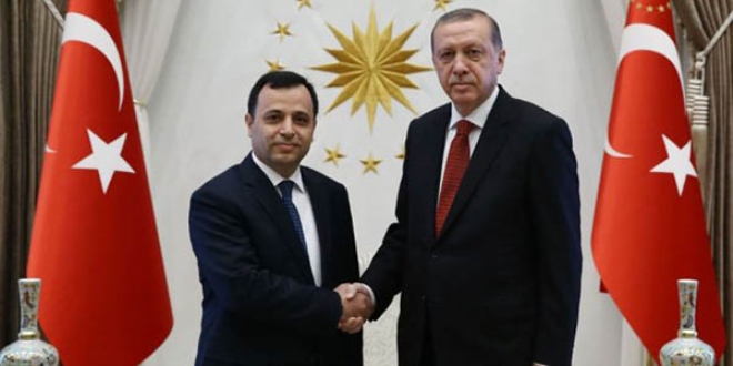 Erdoğan, AYM Başkanı Arslan'ı kabul etti