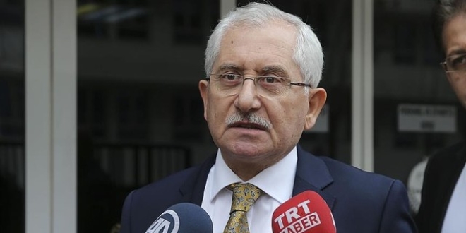 YSK Başkanından tek cümlelik yanıt
