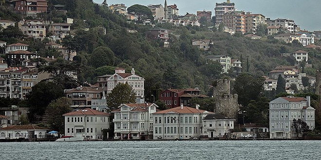 İstanbul Boğazı'ndaki yapıların değeri 610 milyar lira