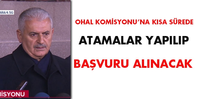 OHAL Komisyonu'na kısa sürede atamalar yapılıp başvuru alınacak