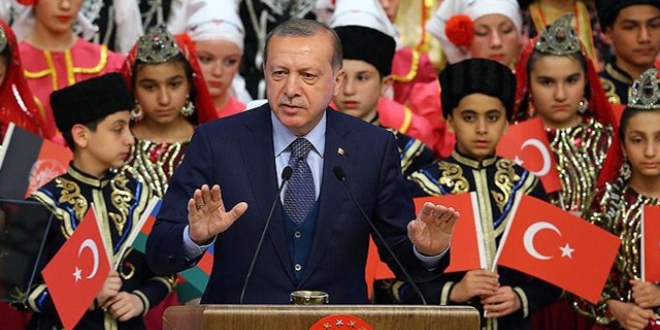 Cumhurbaşkanı Erdoğan'dan 23 Nisan mesajı