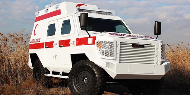 Zırhlı ambulans IDEF'17'de görücüye çıkıyor